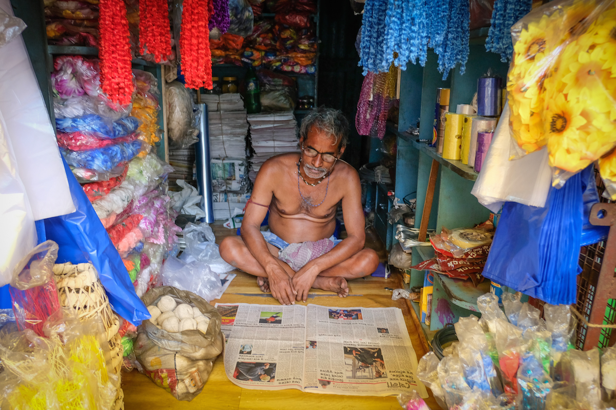 Malik Ghat Market Man