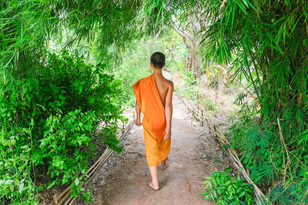 Novice Monk in Maab Euang