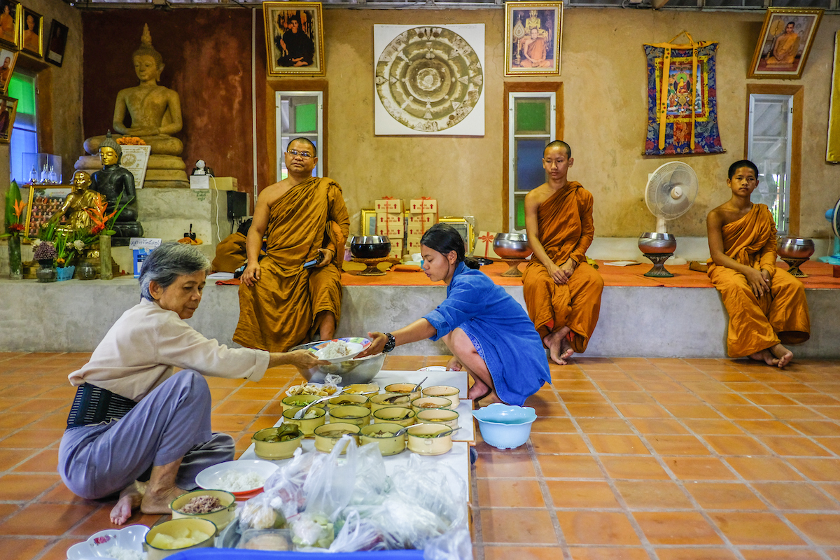 Monks in Bangkok