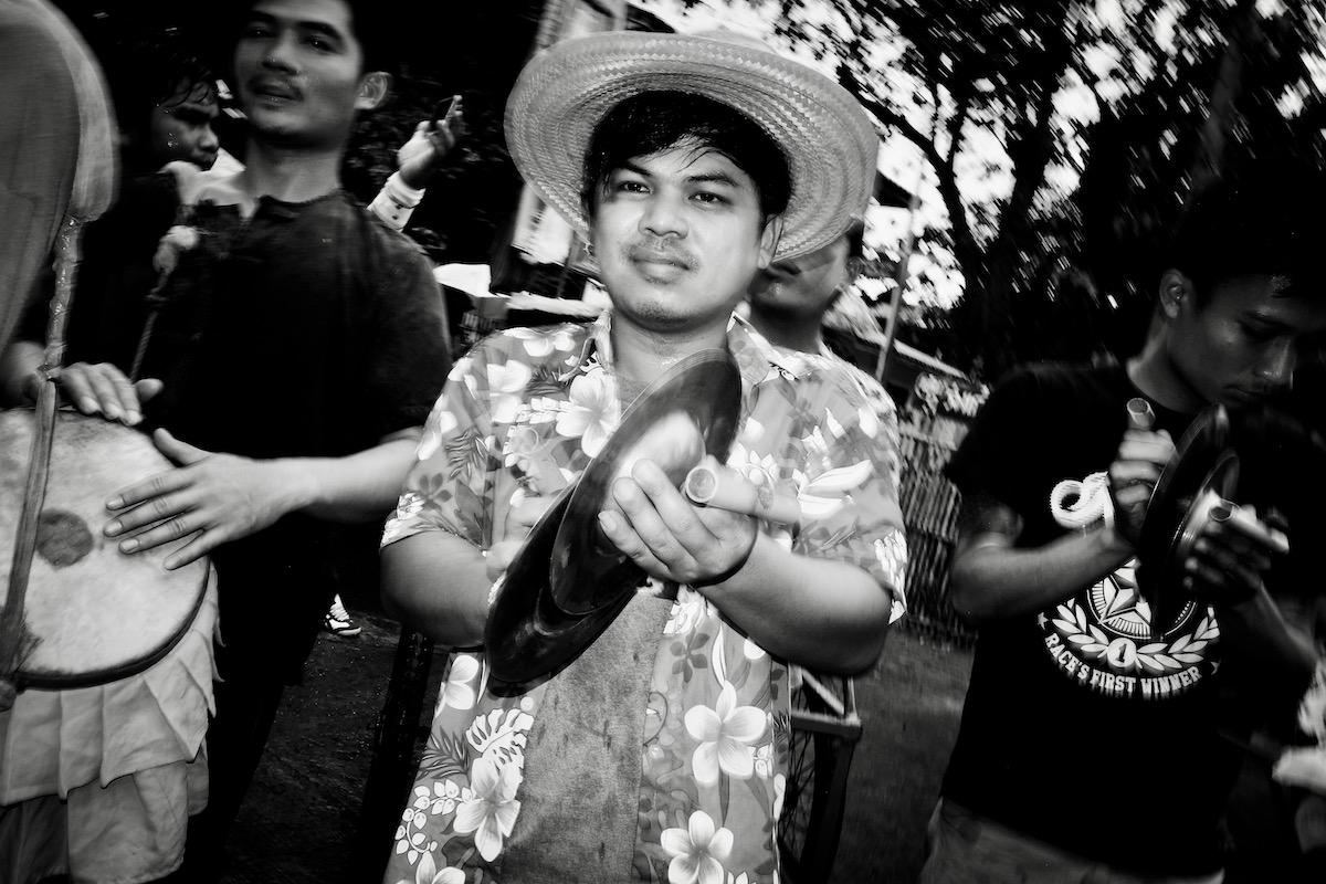 Songkran Black White Band