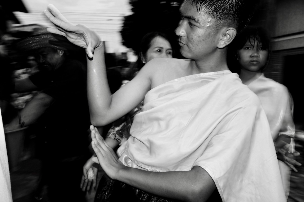 Songkran Black and White