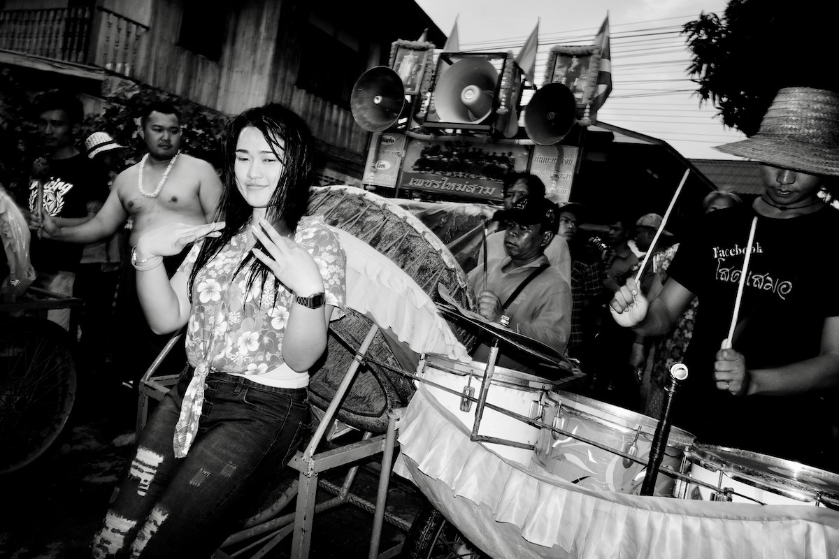 Songkran Black and White