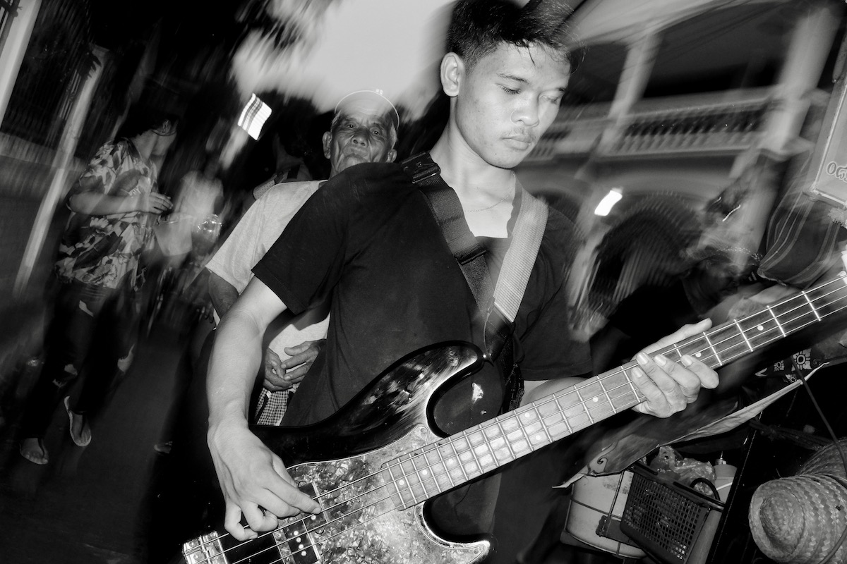 Songkran in Black and White guitar