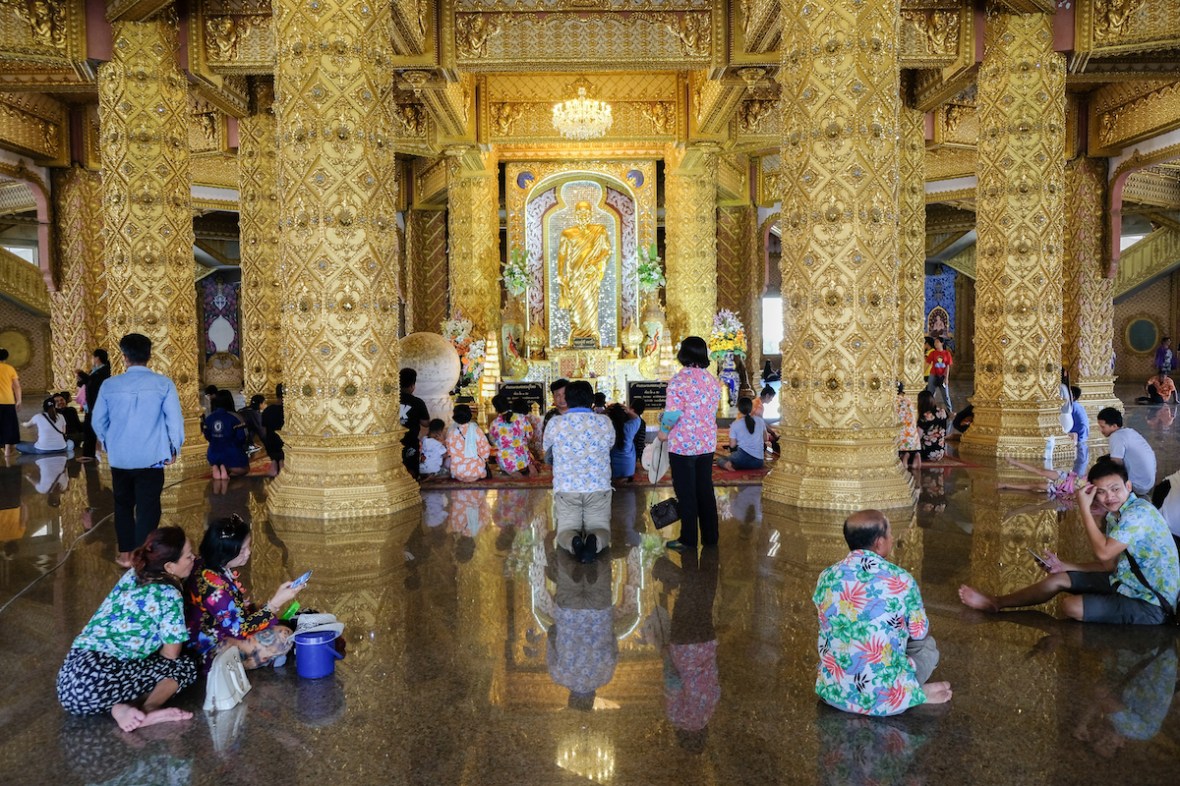 Songkran temple
