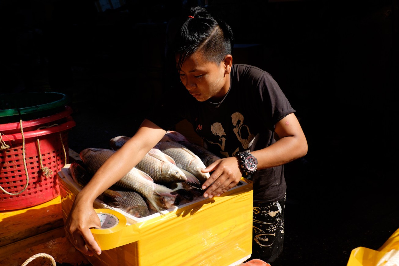 San Pya Market Fish