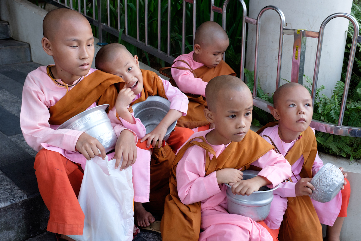 Yangon Pink Nuns