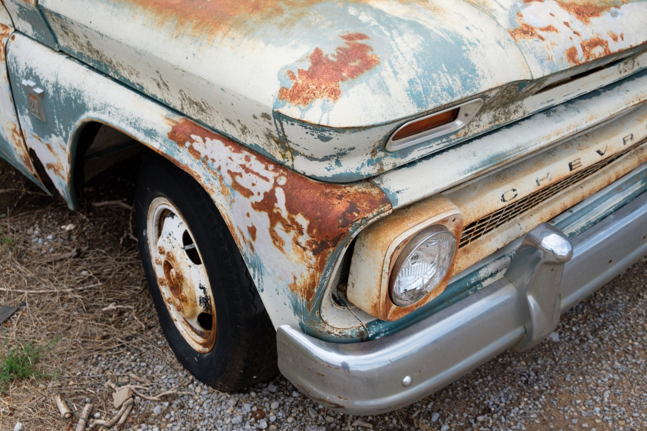 Old chevy truck