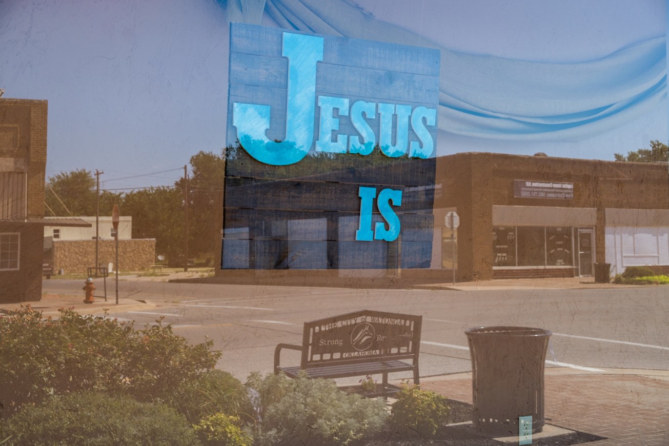 Jesus sign reflection