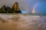 Railay Beach rainbow