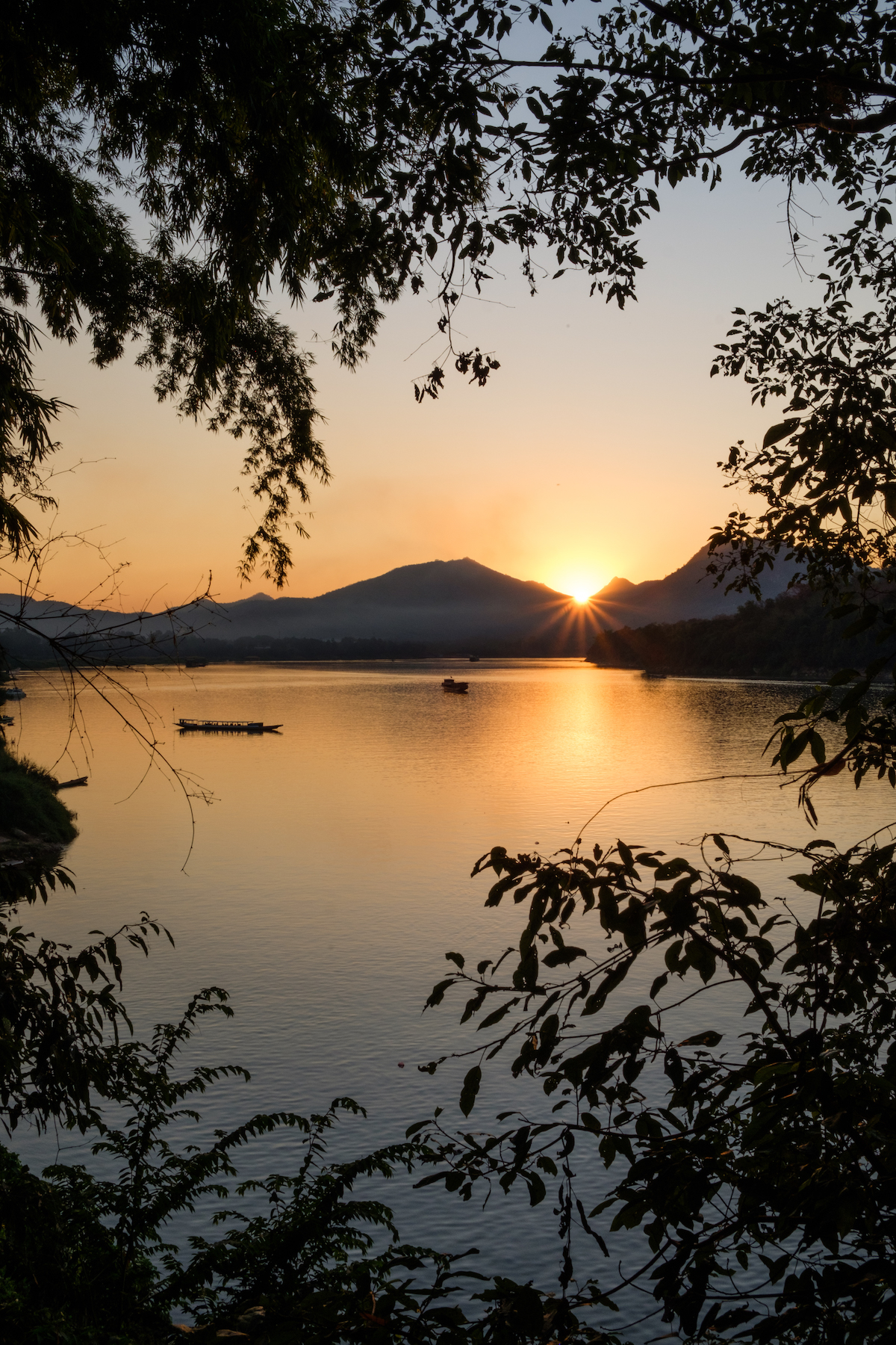 Mekong sunset