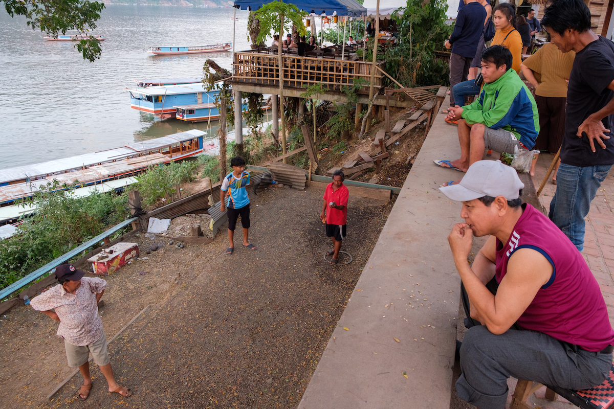 Bocce on the Mekong